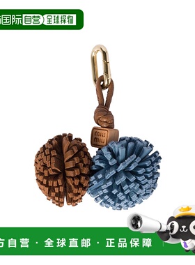 1h可退 香港直邮Miu Miu 徽标挂饰 5ID0082FLQ