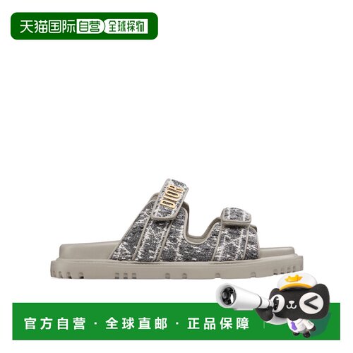 香港直邮Dior Dioract 拖鞋 KCO264CXG女鞋迪奥厚【付后1h可退】