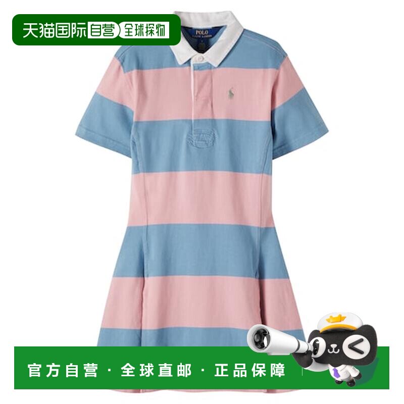 香港直邮PoloRalphLaurenPolo拉夫 劳伦女童连衣裙【付后1h可退】图片