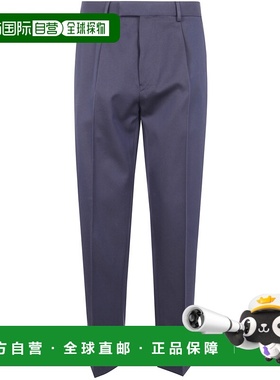 1h可退 香港直邮zegna 杰尼亚 男士 棉质羊毛长裤 UGI04A2TP45