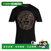 范思哲 舒适时尚 男士 black黑色 T恤 香港直邮versace