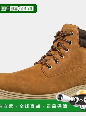 自营欧洲直邮Helly Hansen 男士绿色皮革Fremont山地靴海丽汉森