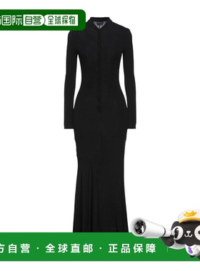 1h可退 香港直邮Tom Ford 汤姆 福特 女士 长款连衣裙 black黑色