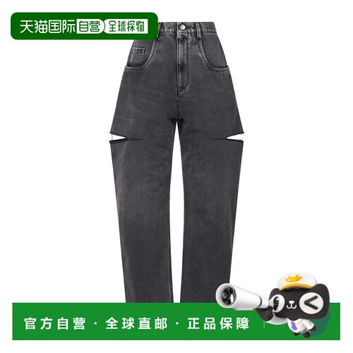 香港直邮Maison Margiela 腰带环牛仔长裤 S51LA0051S30743高腰