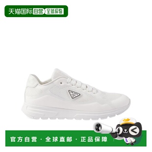 香港直邮Prada 1E920N1ABKF035普拉达厚底 圆头运动鞋