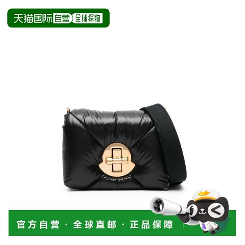 1h可退 香港直邮Moncler 盟可睐 女士 PUF TWIST-LOCK 迷你斜挎包