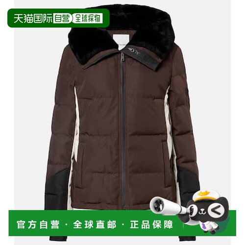 香港直邮YVESSALOMON64cm down-filled jacket女【付后1h可退】