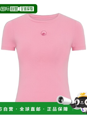 香港直邮Marine Serre 带有珍珠标志的T恤 WTT012ACJER0115