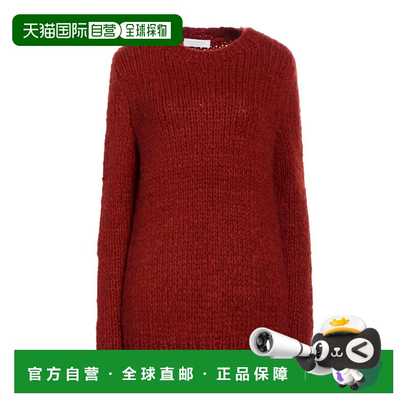 1h可退 香港直邮Gabriela Hearst 女士 羊绒混纺毛衣 orange橙色