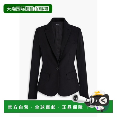 1h可退 香港直邮THEORY 希尔瑞 女士 Gabe 羊毛混纺西装外套 G011