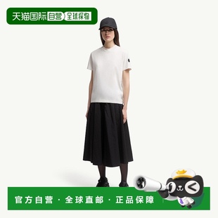恤短袖 自营欧洲直邮Moncler 后背褶饰棉质 上衣针织 盟可睐