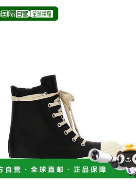 1h可退 香港直邮rick owens 瑞克 欧文斯 男士 繫帶運動鞋 RU01F2