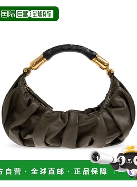 香港直邮Balmain 拉链手提包 GN1BT028LSXP斜挎包单肩包