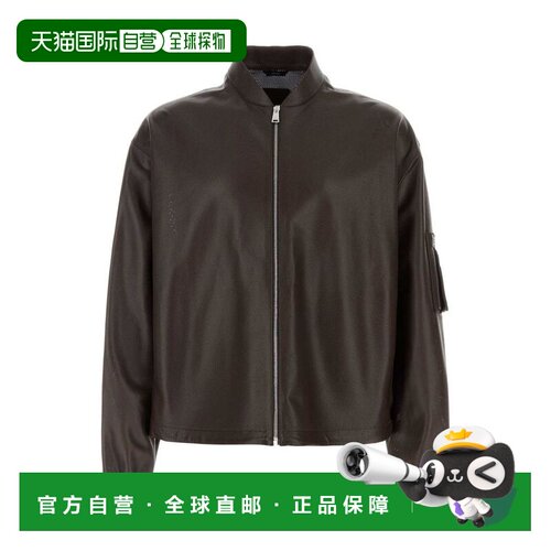 香港直邮Fendi 芬迪 男士 拉链皮夹克 FPJ156AVZZ