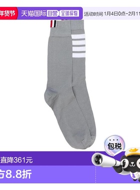 香港直邮Thom Browne 提花徽标袜子 MAS023B01690