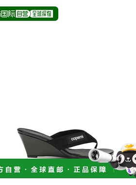 1h可退 香港直邮Coperni 女士 Lift 夹趾凉鞋 COPSH97F3070BLK