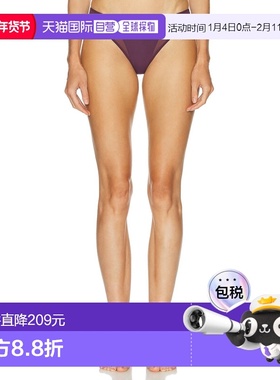 1h可退 香港直邮Wolford 女士 丁字裤 4W2299 purple紫色 舒适时