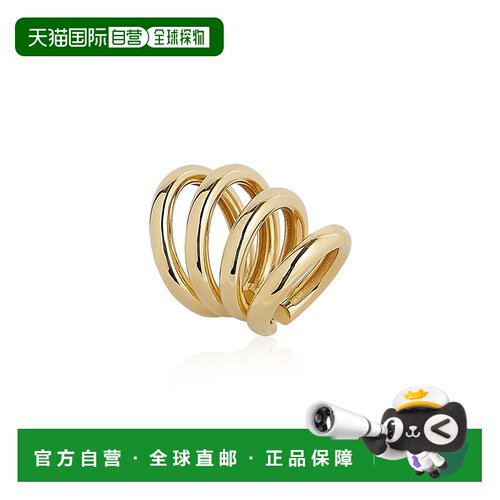 1h可退 香港直邮Rabanne 女士 堆叠全耳式耳环 metal金属色 舒适