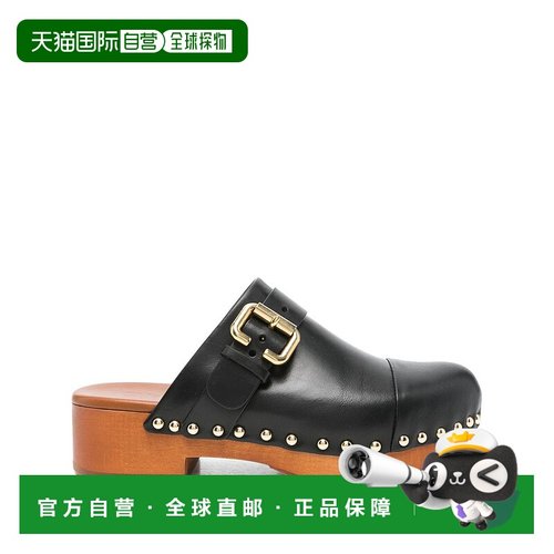 1h可退 香港直邮Chloe 蔻依 女士 Chloe 黑色凉鞋 CH25A12ZLT001