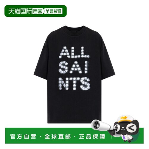 欧洲直邮all saints 女士 上装T恤