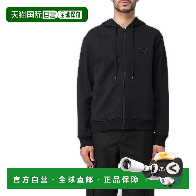 香港直邮Valentino 华伦天奴 男士 长袖拉链卫衣 4V3MF27H9VY连帽