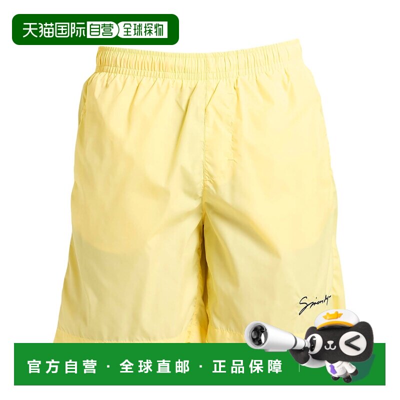 1h可退 香港直邮Givenchy 纪梵希 男士 泳裤 yellow黄色 舒适时尚