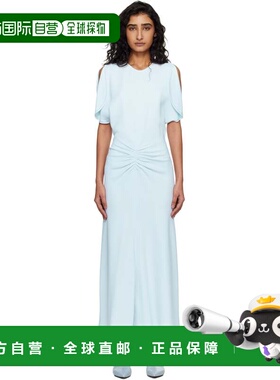 香港直邮VICTORIA BECKHAM 维多利亚 贝克汉姆 女士 蓝色 Bela 连