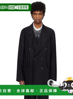 香港直邮Our Legacy 男士 黑色 Sharp DB 西装外套 M4220SBF