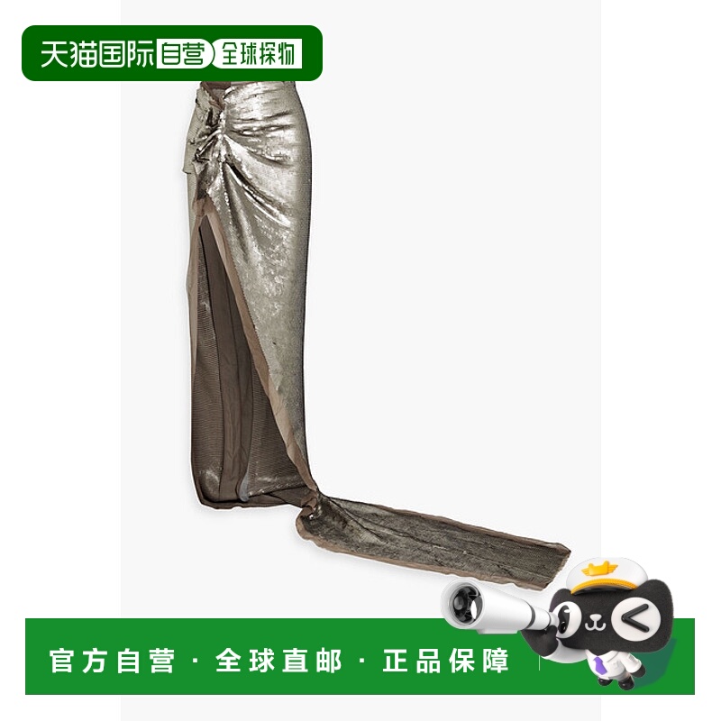1h可退 香港直邮Rick Owens Lilies 瑞克 欧文斯 女士 垂褶珠片真