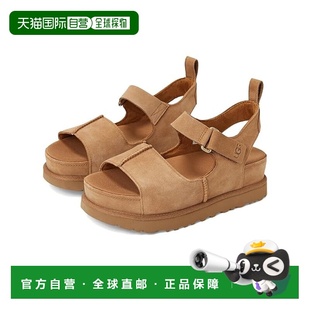 1h可退 香港直邮Ugg 女士 Goldenstar Hi 高跟鞋 brown棕色 舒适