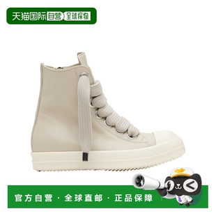 1h可退 香港直邮Rick Owens 系带高帮休闲运动鞋 RU01F2892LCOW2