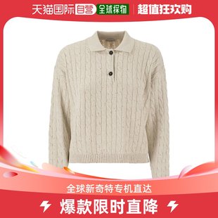 耀眼棉质Polo风格 香港直邮Brunello 女士Cables Cucinelli 衬衫