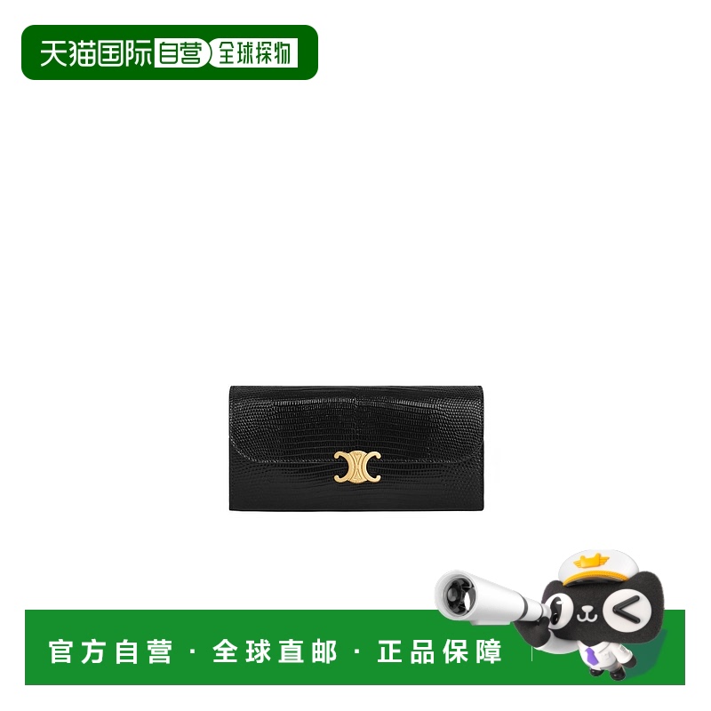 香港直邮Celine 思琳 女士 大号TRIOMPHE徽标钱包 10E314DUA拉链