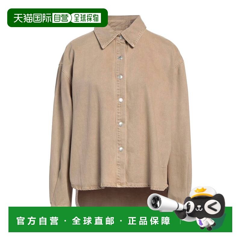 1h可退 香港直邮AGOLDE 女士 牛仔布衬衫 brown棕色 舒适时尚,女装/女士精品,衬衫,淘宝优惠券,粉丝福利购,淘宝优惠卷