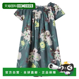 1h可退 香港直邮golden goose 女童 Goldie 花朵棉质连衣裙童装