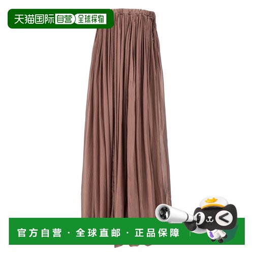 1h可退 香港直邮RICK OWENS 女士半身裙 RP01D2506SH63 SS2024 棕