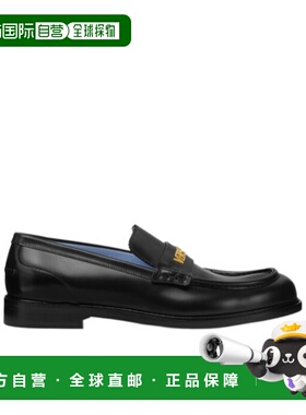 香港直邮Versace Logo乐福鞋 10178491A11907范思哲一脚蹬单鞋