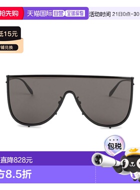1h可退 香港直邮alaia 女士 Alaia 黑色太阳眼镜 AA0094S001