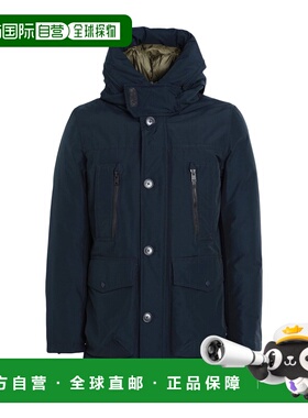1h可退 香港直邮Woolrich 沃尔里奇 男士 Shell 夹克 blue蓝色 舒