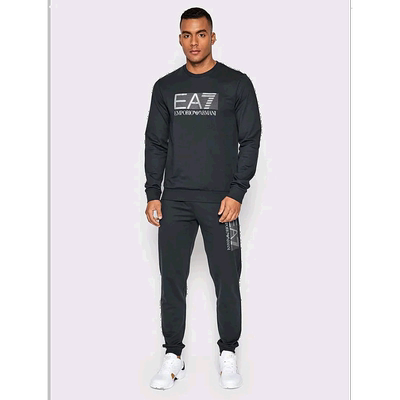 EA7 Emporio Armani 圆领徽标卫衣 6LPM6【付后1h可退】