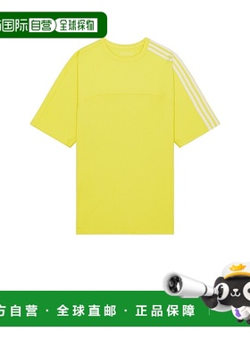 1h可退 香港直邮Y-3 男士 3S 黄色T恤 JN3750