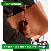 Gommino 香港直邮TOD 女士 托德斯 流苏皮革吊饰包包