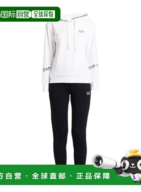 1h可退 香港直邮Ea7 女士 Outfit 运动运动装 white白色 舒适时尚