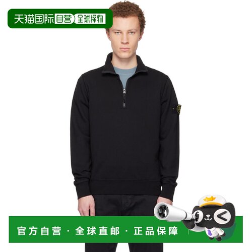 香港直邮Stone Island 石头岛 男士 黑色 6100070 Organic Cotton