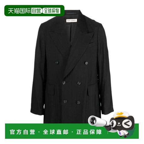 香港直邮OUR LEGACY 男士西服 M4220SBF SS2026 黑支付后1h可退