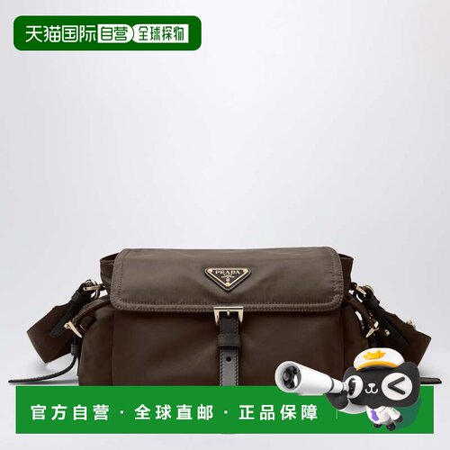 1h可退 香港直邮Prada 普拉达 女士 EXPLORE RE-NYLON 中号翻盖肩