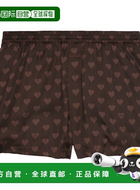 1h可退 香港直邮SKIMS 男士 棕色 Sleep Sateen 平角内裤 STSET10