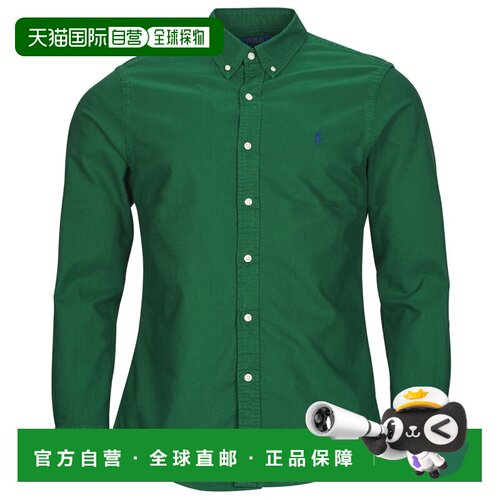 欧洲直邮polo ralph lauren  男衣服 秋冬2025 长袖衬衫 CHEMISE