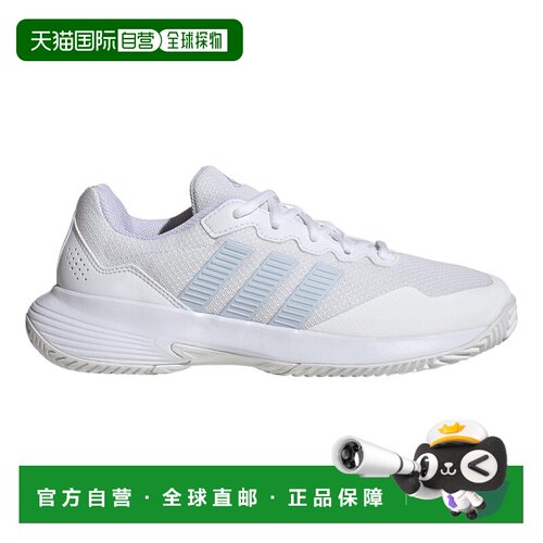 自营欧洲直邮Adidas阿迪达斯 GameCourt 2女士纺织合成材料网球鞋