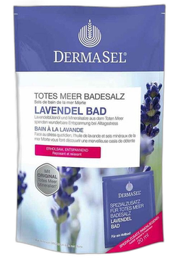 德国Dermasel死海盐薰衣草浴泡澡浴盐深层清洁深度放松正品
